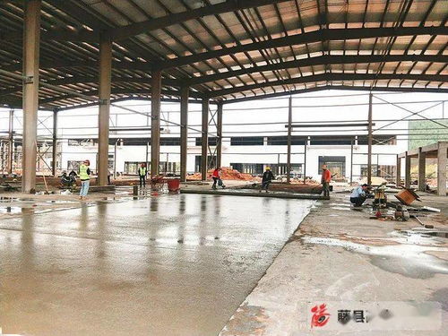 建設(shè)在藤縣的 廣西中和國(guó)際陶瓷交易中心一期工程已完成主體...