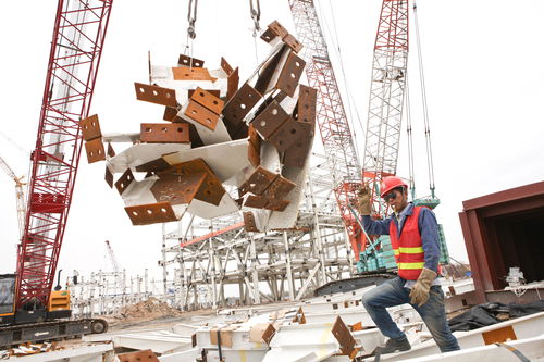 圖片新聞 焦作電廠環保遷建工程建設正酣 定稿